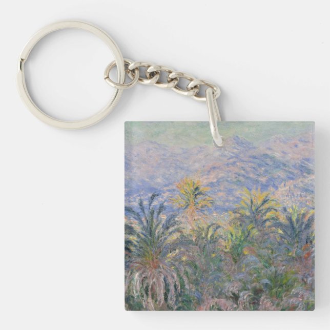Llavero Palmeras de Claude Monet el | en Bordighera (Frente)