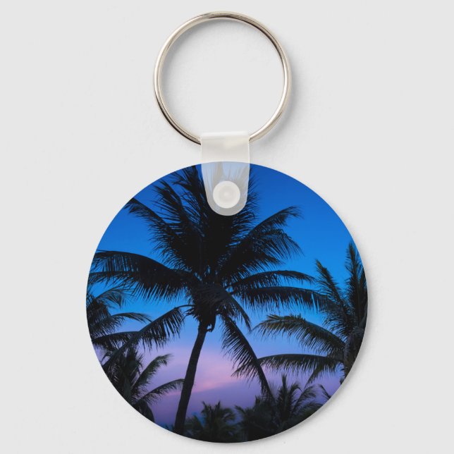 Llavero Palmeras de Medianoche (Anverso)