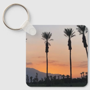 Llavero Palmeras en Naranja Sunset Oceanside California