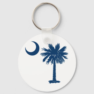 Llavero Palmetto azul