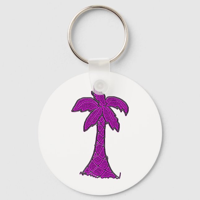 Llavero palmetto de carolina del sur (Anverso)
