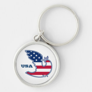 Llavero Paloma de la Paz. Cláusulas de regalo patriótico d