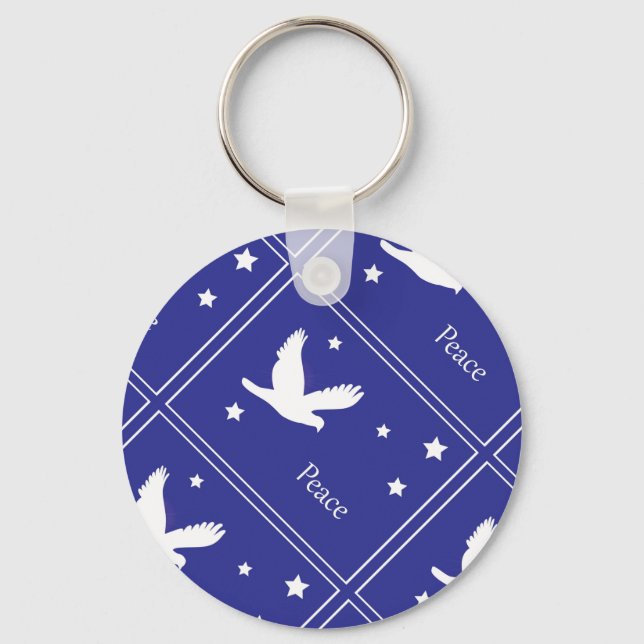 Llavero paloma de paz (Anverso)