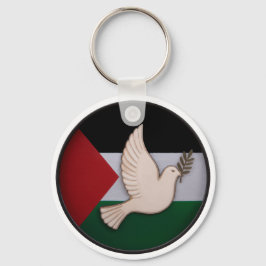 Llavero Paloma de paz de Palestina