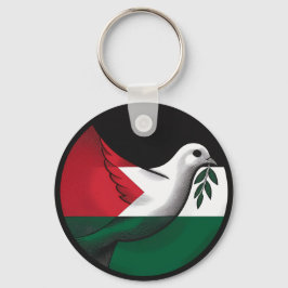 Llavero Paloma de paz de Palestina