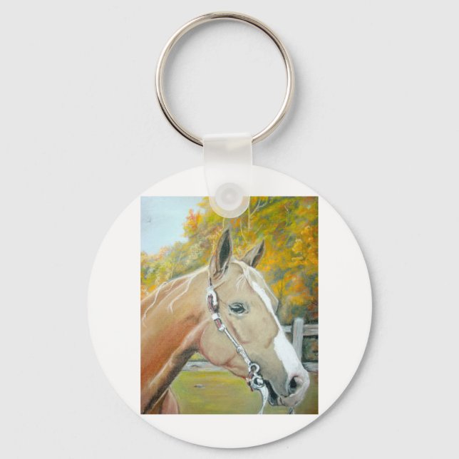 Llavero Palomino, Horse pastel (Anverso)