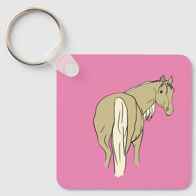 Llavero Palomino Keychain (Anverso)
