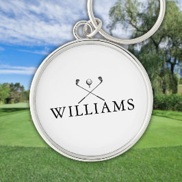 Llavero Palos de Golf Personalizados Clásicos