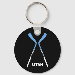 Llavero Palos de Hockey Utah