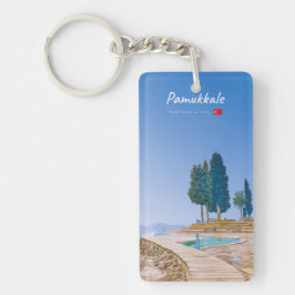 Llavero Pamukkale, Turquía - Piscinas Térmicas Delgadas