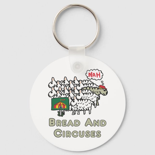 Llavero Pan y circo (Anverso)