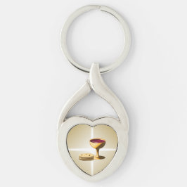 Llavero Pan y vino sin levadura la última Pascua de la Cen