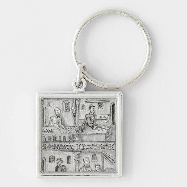 Llavero Panaderos de York A.D, 1595-96 (Frente)