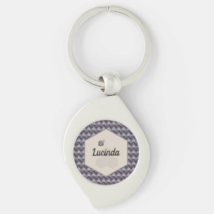 Llavero Panal de abeja   Panal de abeja rayado personaliza