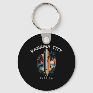 Llavero Panama City Beach Florida Hombres Mujeres Surfing