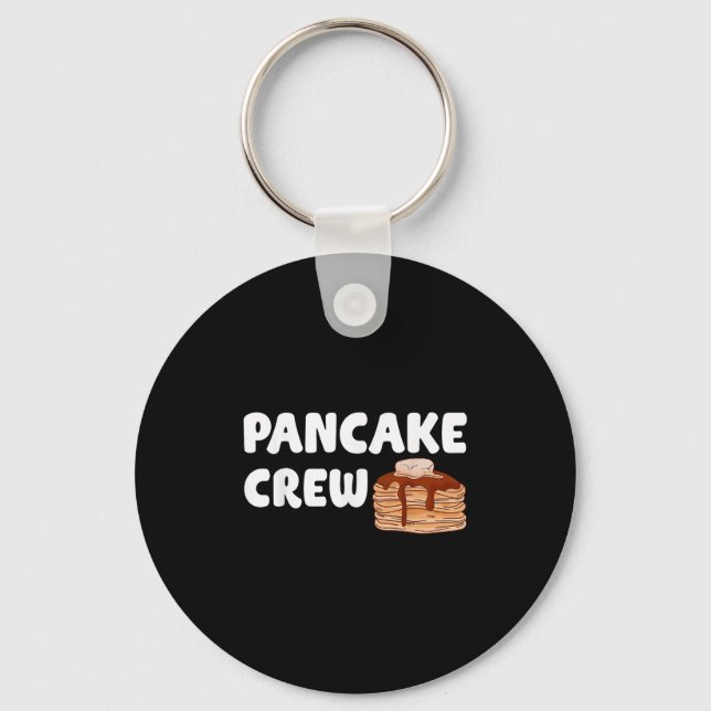 Llavero Pancake Crew Funny Pancake Lover Pancake Christmas (Anverso)