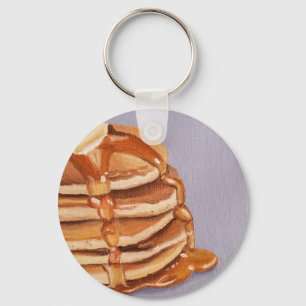 Llavero Pancakes Shortstack Desayuno Pintado