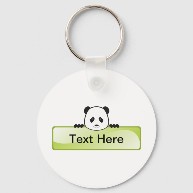 Llavero Panda Banner (Anverso)