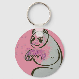 Llavero Panda Bear Love