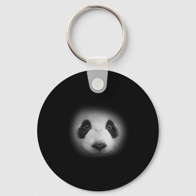 Llavero Panda Cara De Oso Para Los Amantes De Los Animales (Anverso)