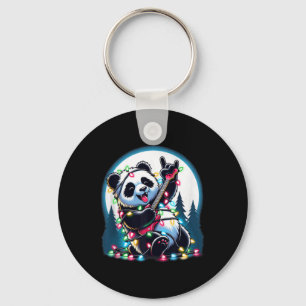 Llavero Panda Christmas Tree ilumina divertidas navidades 