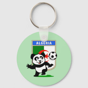 Llavero Panda de fútbol de Argelia