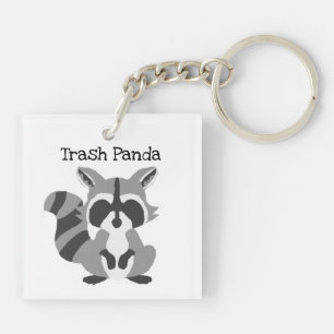 Llavero Panda de la basura