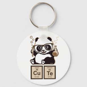 Llavero Panda de química descubierta lindo