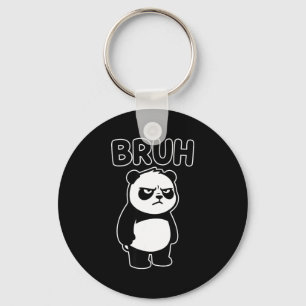 Llavero Panda divertido Cool Bruh hombres mujeres niños ad