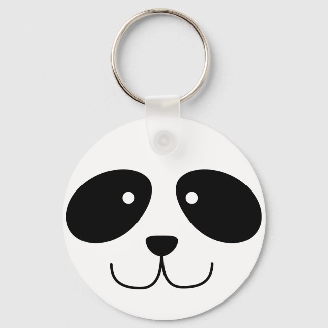 Llavero Panda Face Keychain (Anverso)