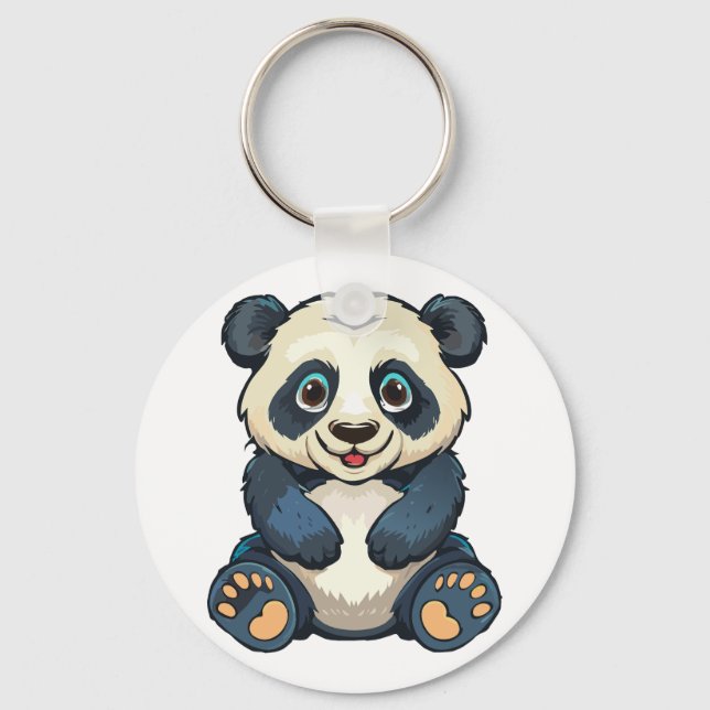 Llavero Panda gigante (Anverso)
