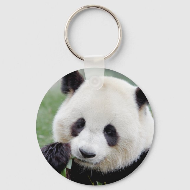 Llavero Panda gigante de la foto de Keychain. Panda geant. (Anverso)