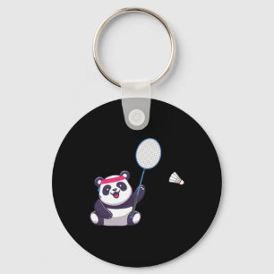 Llavero Panda Jugando a la Graciosa entrenadora del jugado