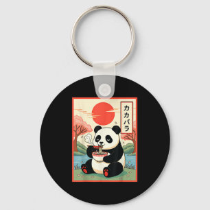 Llavero Panda Kawaii Comiendo Ramen Fideos Anime Japoneses