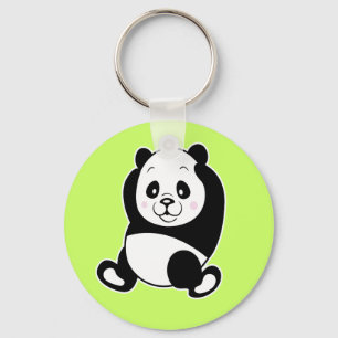 Llavero Panda keychain Green