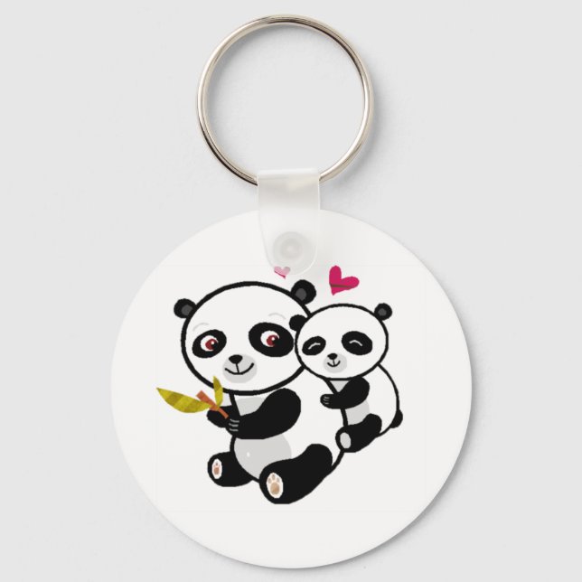 Llavero Panda Love <3 (Anverso)