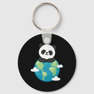 Llavero Panda Mother Earth Day Funny Para El Medio Ambient