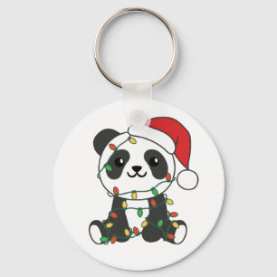Llavero Panda Navidades Animales de Invierno Pandas Keycha
