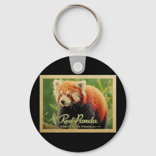 Llavero Panda Rojo - Vida Silvestre De Los Himalayas