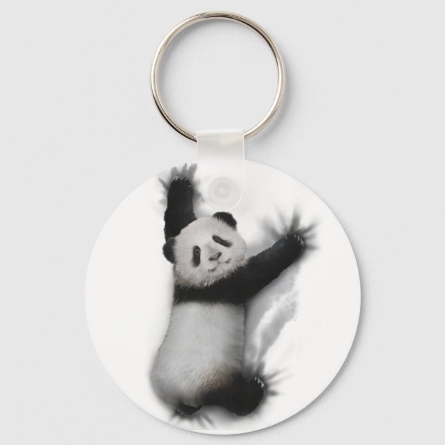 Llavero Panda Shirt Humorous Gráfico Animal T-Shirt Gifts (Anverso)