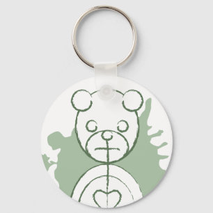 Llavero panda splatz.