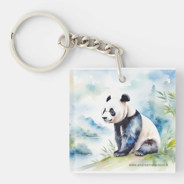 Llavero Panda trae buena suerte (Frente)