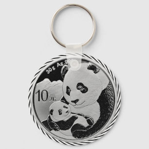 LLAVERO PANDA Y MONEDA