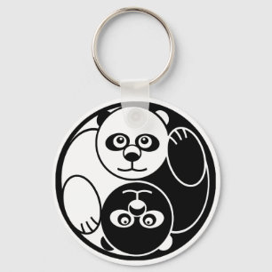 Llavero Panda Yin Yang