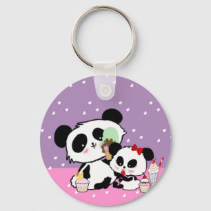 Llavero pandas "panda bears" "panda bear baby" "kawaii pan