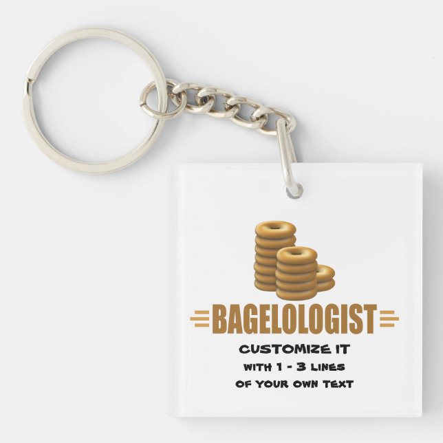 Llavero Panecillos divertidos (Frente)