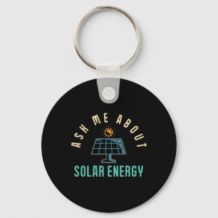 Llavero Panel solar me pregunta sobre energía solar