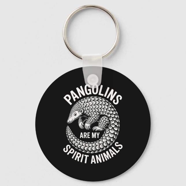 Llavero Pangolins Srit Animals Funny Pangolin  (Anverso)