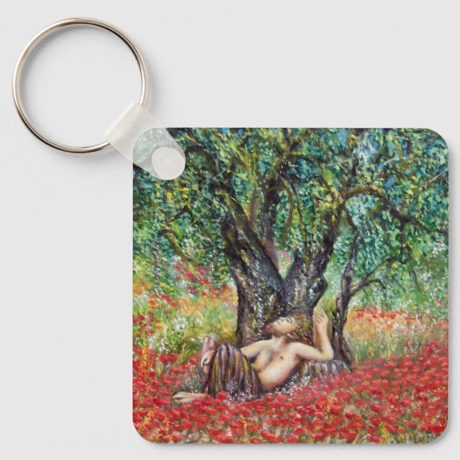 LLAVERO PANO, ÁRBOL DE OLIVA Y CAMPOS DE POBRE (Anverso)