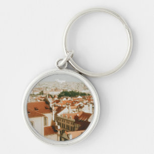 Llavero Panorama de la ciudad de Praga Recuerdo
